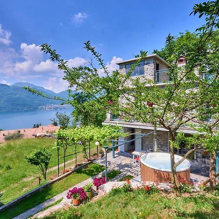 La Casetta Nel Bosco - Hot Tube And Sauna Lierna Ngoại thất bức ảnh